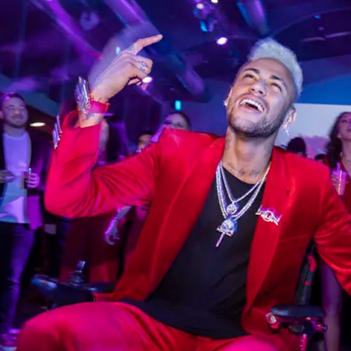 neymar discoteca